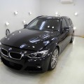 BMW3シリーズ　ダブルコーティング、アルミＳＶ施工！